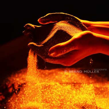 Glitzer Glimmer; echte Handarbeit