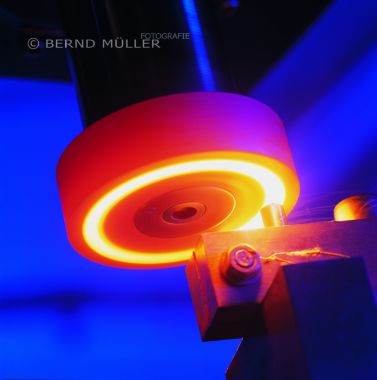 Prfung von Verschleifestigkeit bei Hochtemperatur 