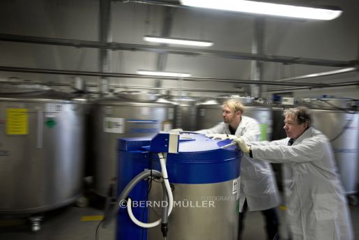 (c) Labor der Zukunft - Kryobank in Mnster / Umweltprobenbank der BRD